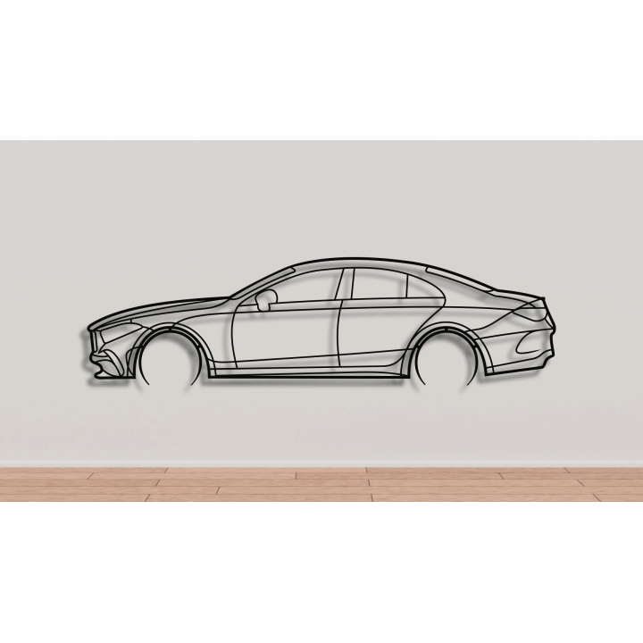 Mercedes C257 full silhouette