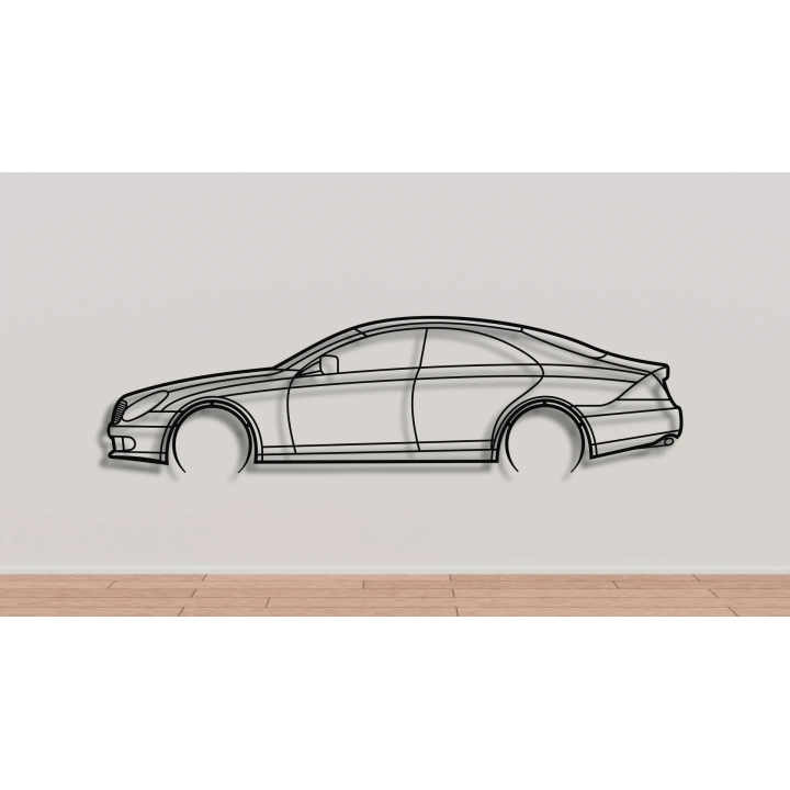 Mercedes C219 full silhouette