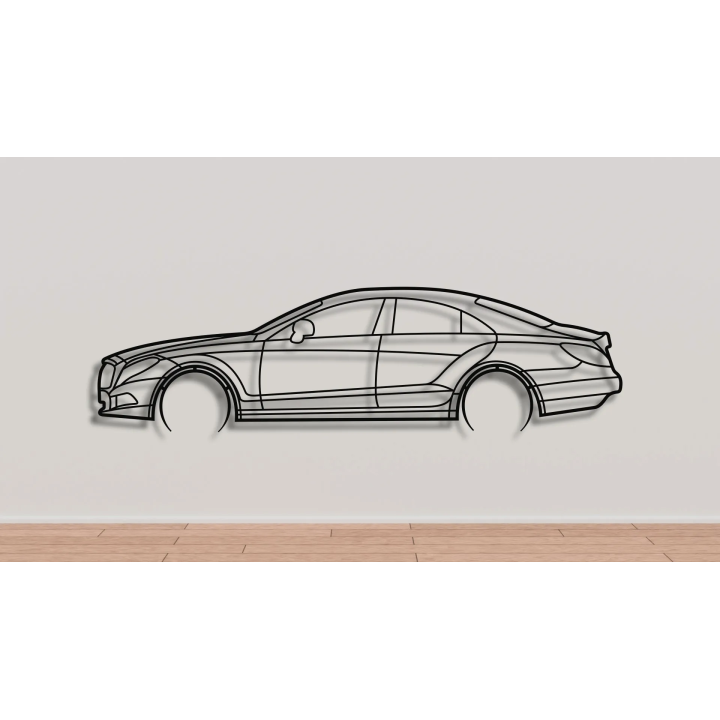 Mercedes C218 full silhouette