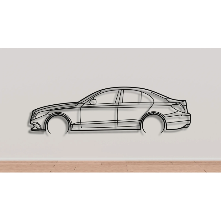 Mercedes W205 full silhouette