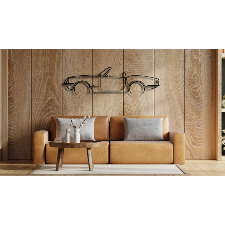 Triumph Spitfire Mk3 full silhouette