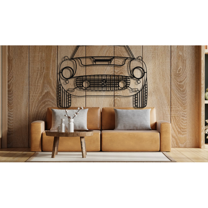 Ferrari 250 GT front silhouette