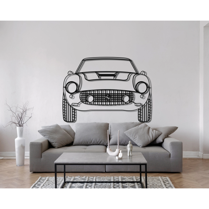 Ferrari 250 GT front silhouette