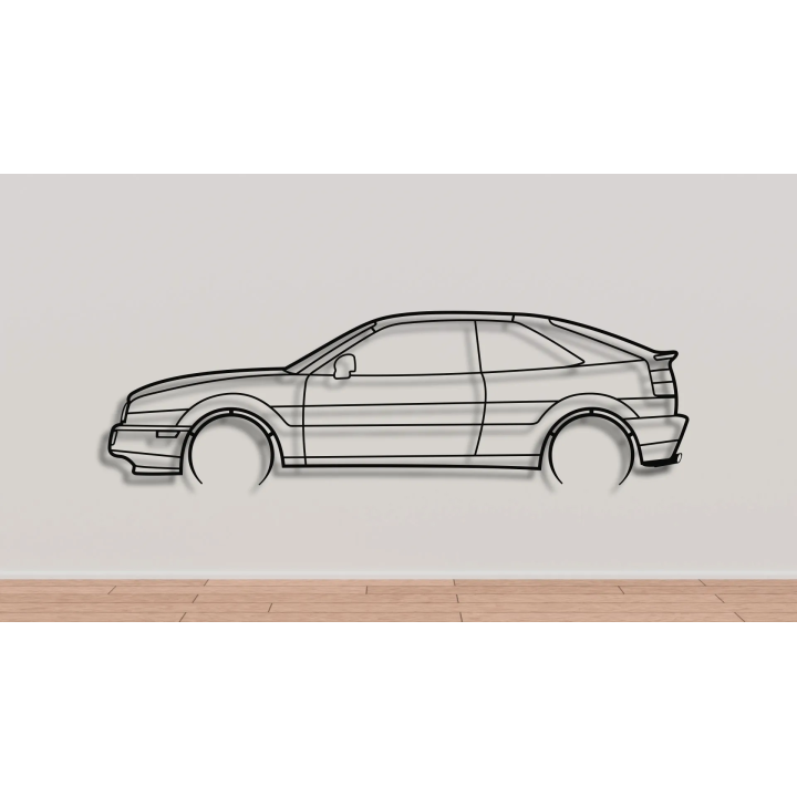 Volkswagen Corrado full silhouette