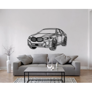 BMW X6 G06 angled silhouette