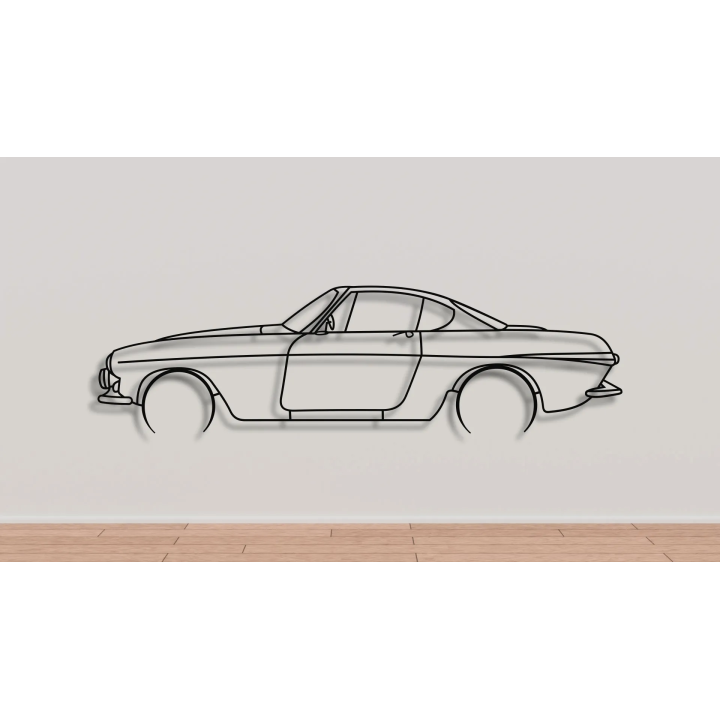 Volvo P1800 full silhouette