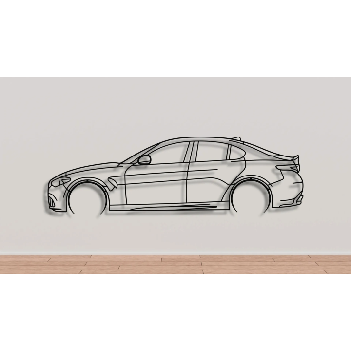 Alfa Romeo Giulia 952 full silhouette