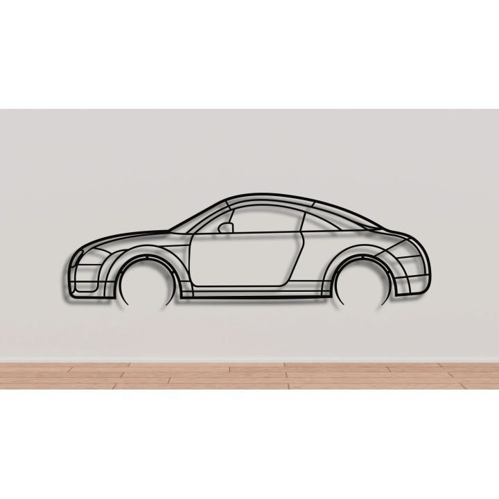 Audi TT 8N coupe full silhouette