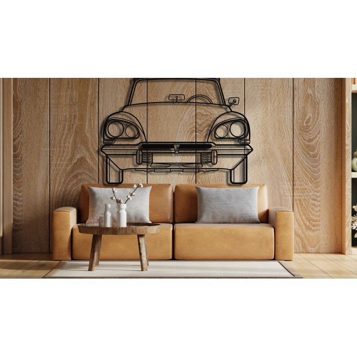 Citroën DS21 frontal silhouette