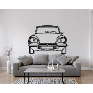 Citroën DS21 frontal silhouette