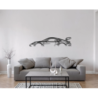 Porsche 911 992 GT3 RS simple silhouette