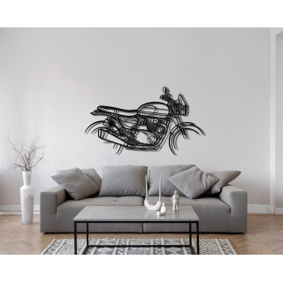 Triumph speed twin silhouette