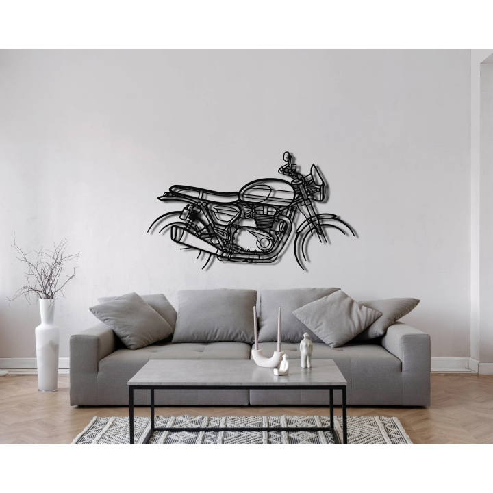 Triumph speed twin silhouette