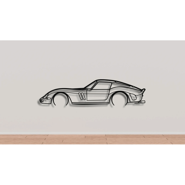 Ferrari 250 GTO full silhouette