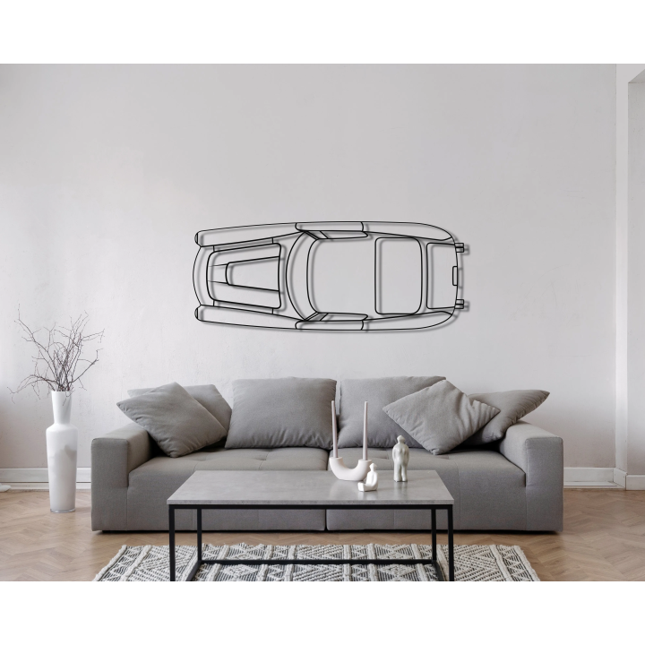 Ferrari 250 GT top silhouette