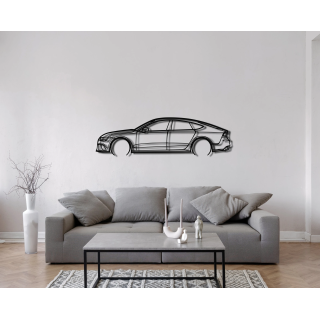 Audi RS7 full silhouette