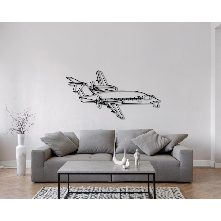 Piaggio P180 silhouette