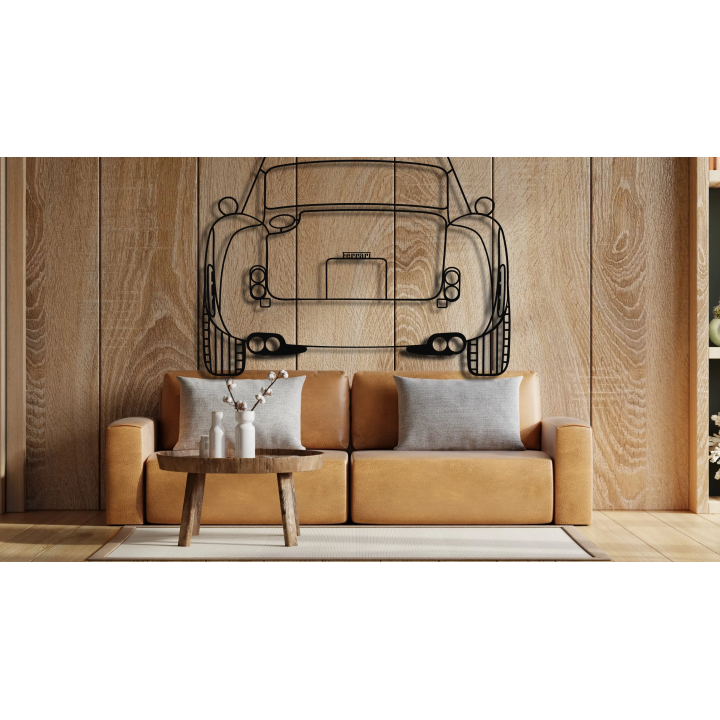 Ferrari 250 GT rear silhouette