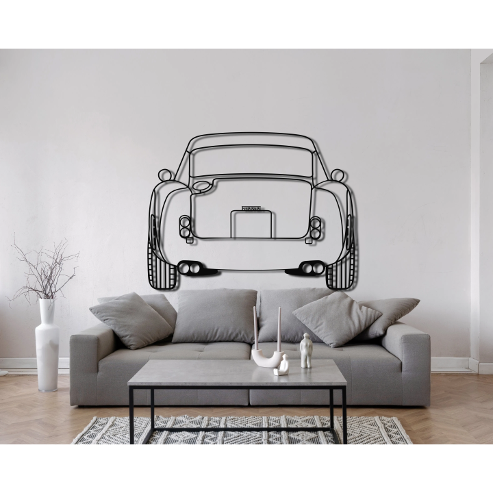 Ferrari 250 GT rear silhouette