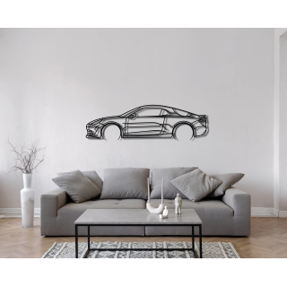 Alpine A110 full silhouette