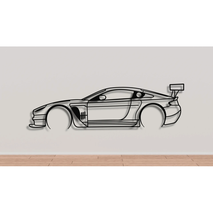 Aston Martin Vantage GT3 full silhouette