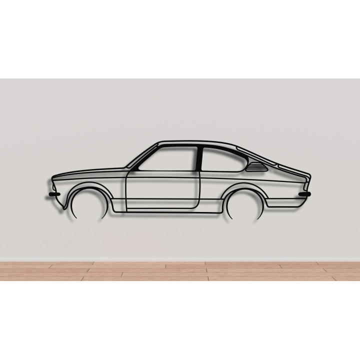 Opel Kadett C full silhouette
