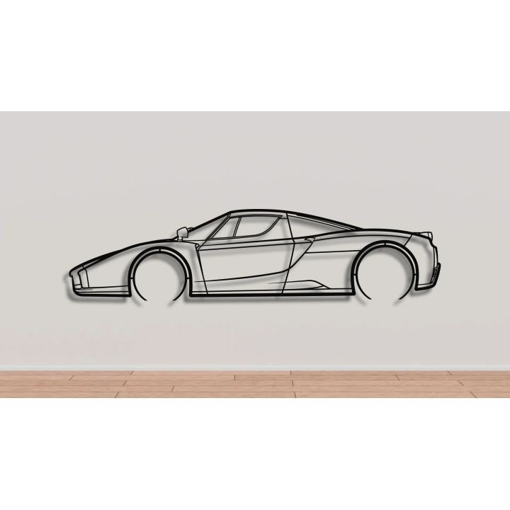 Ferrari Enzo full silhouette