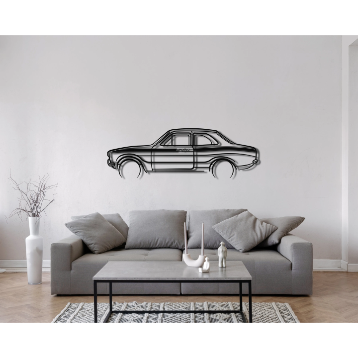 Ford Escort Mk1 Mexico full silhouette