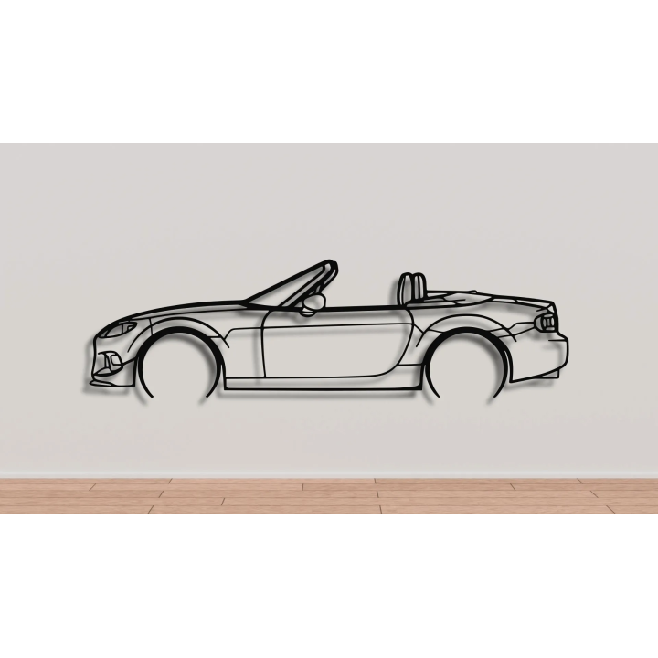 Mazda MX5 NC full silhouette