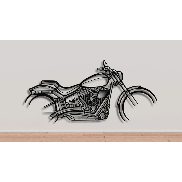 Harley Davidson Breakout silhouette