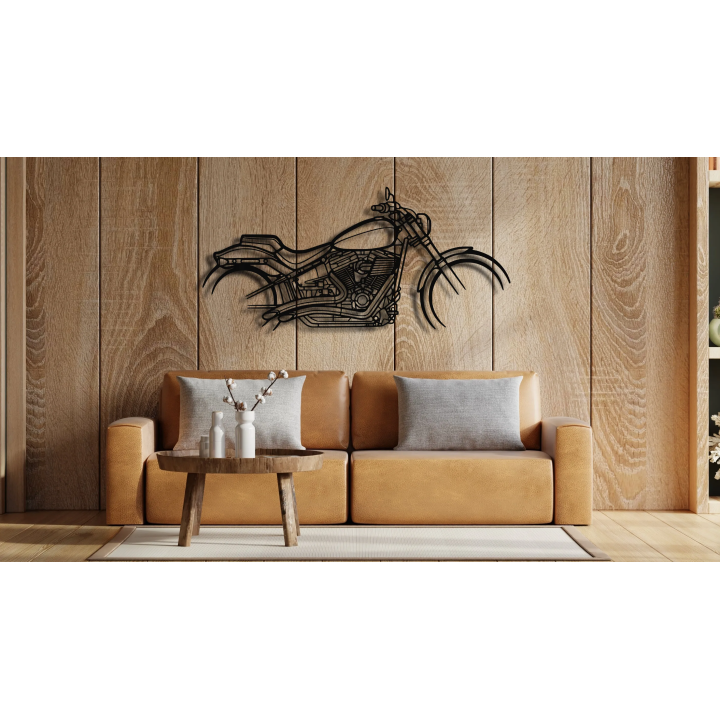 Harley Davidson Breakout silhouette