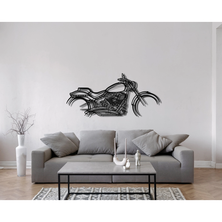 Harley Davidson Breakout silhouette