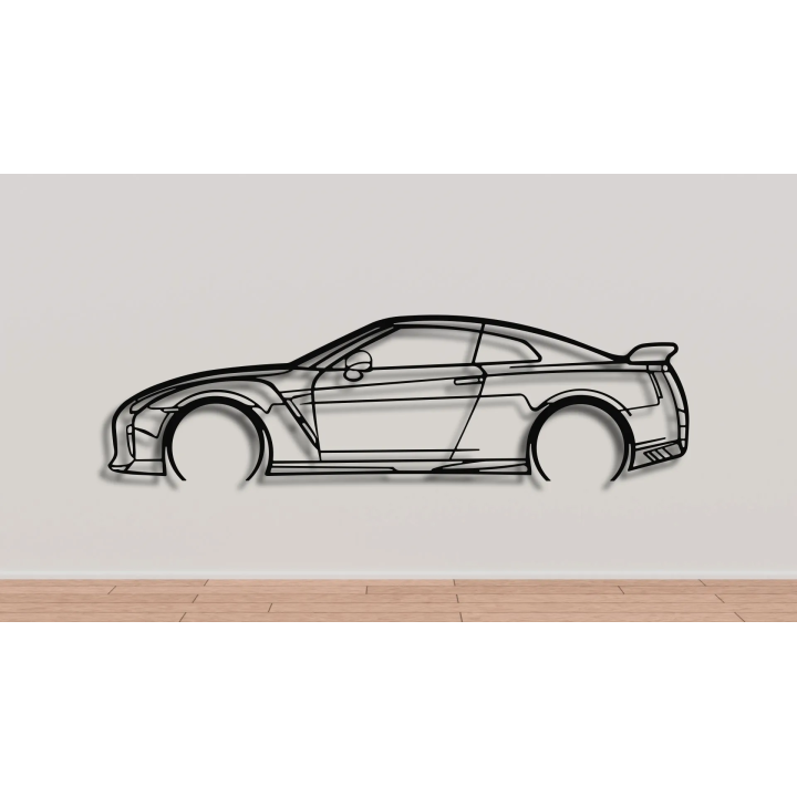 Nissan GTR R35 full silhouette