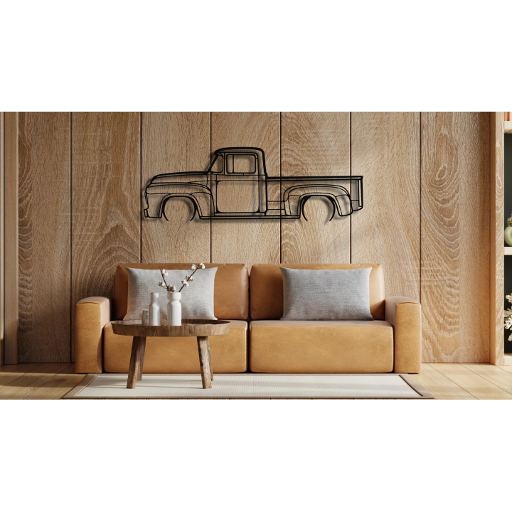 Ford F100 Mk2 full silhouette