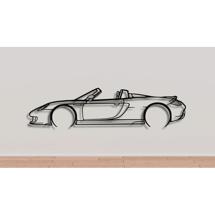 Porsche 911 Carrera GT full silhouette