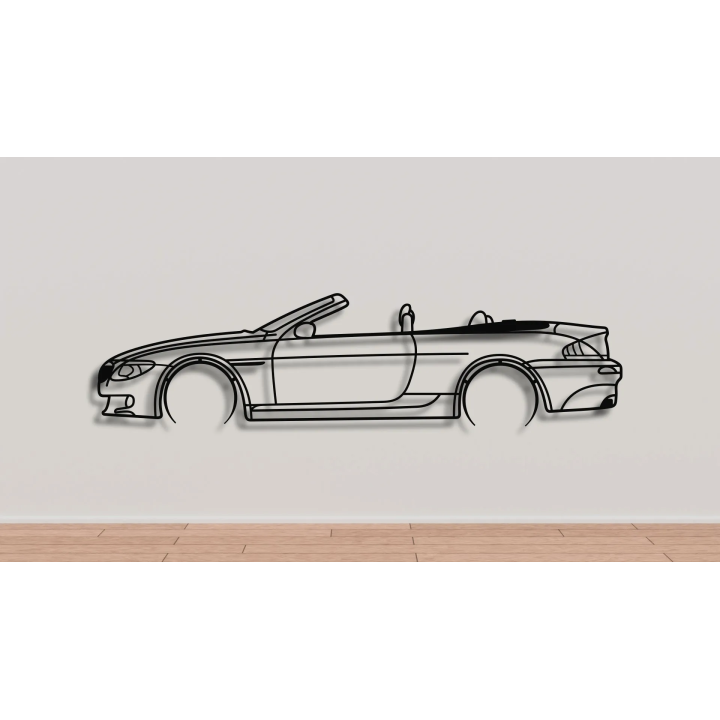BMW E64 cabrio full silhouette