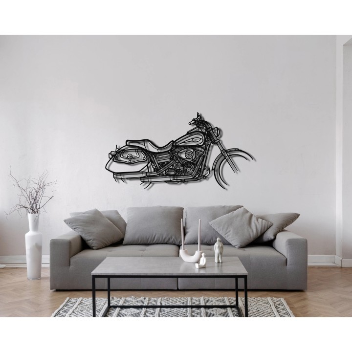 Harley Davidson Dyna Lowrider silhouette