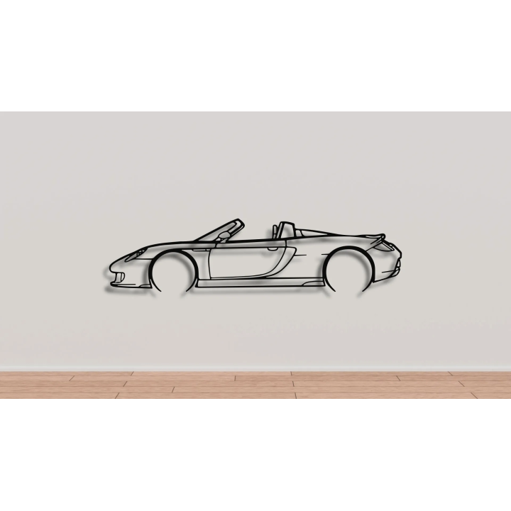 Porsche 911 Carrera GT full silhouette