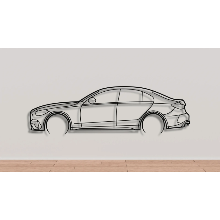 Mercedes W206 full silhouette