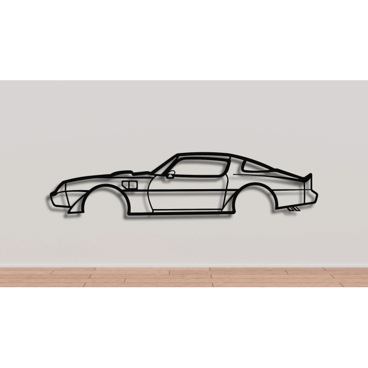 Pontiac Firebird 2nd gen simple silhouette