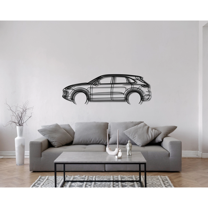 Porsche Cayenne full silhouette
