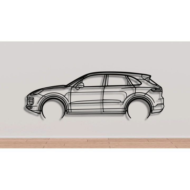 Porsche Cayenne full silhouette