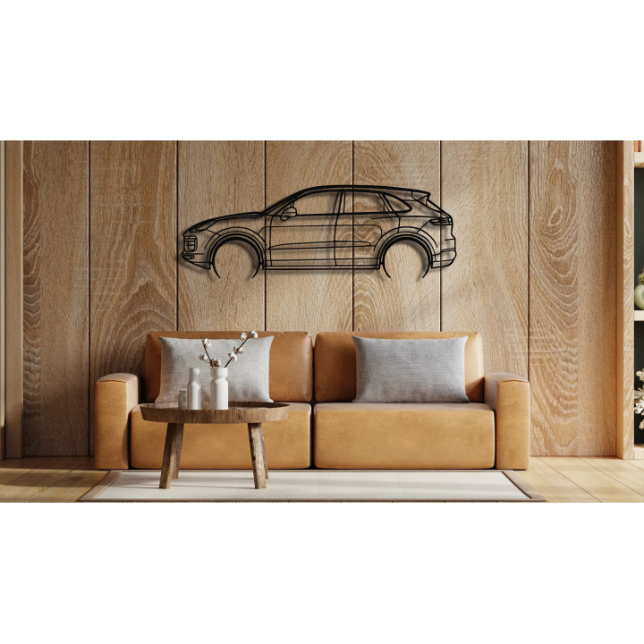 Porsche Cayenne full silhouette