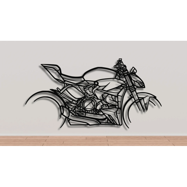 Ducati Streetfighter V2 silhouette