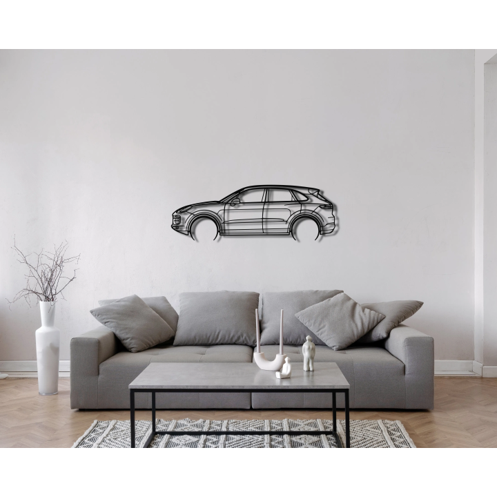 Porsche Cayenne full silhouette