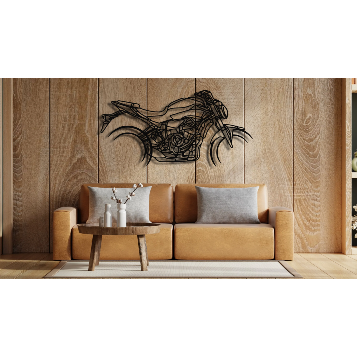 Yamaha MT07 silhouette