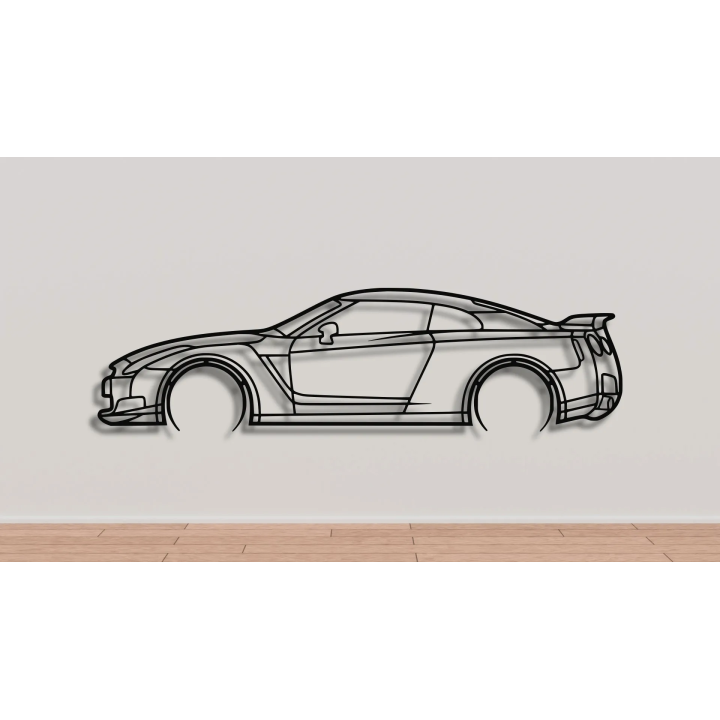 Nissan GTR R35 full silhouette