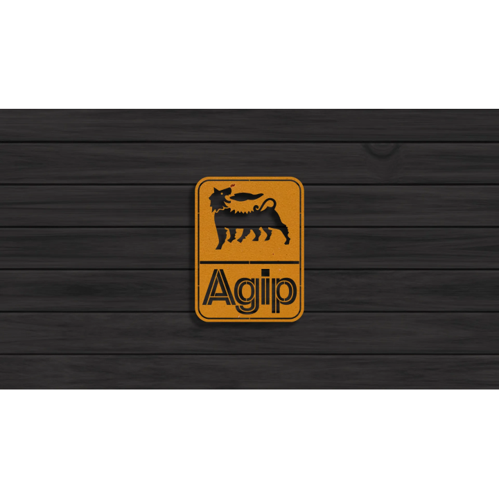 Agip cortensteel sign