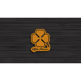 Alfa Romeo klaverblad cortensteel sign