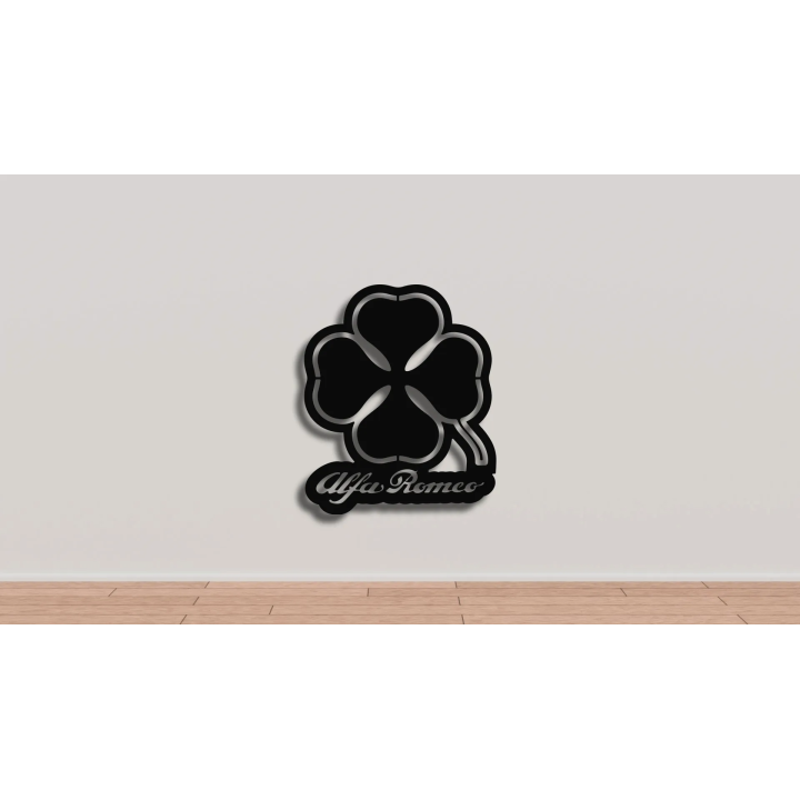 Alfa Romeo klaverblad cortensteel sign